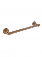 Continental Collection Groovy Detail Towel Bar Gold 18inch