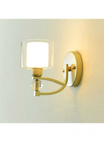 E27 LED Crystal Wall Lamp White
