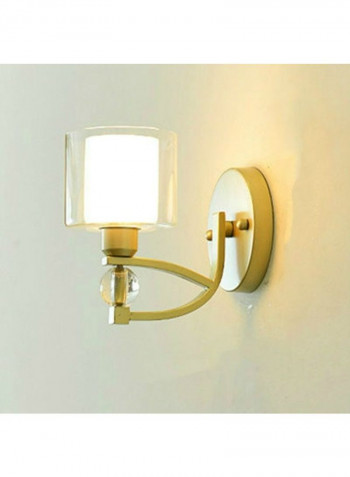 E27 LED Crystal Wall Lamp White