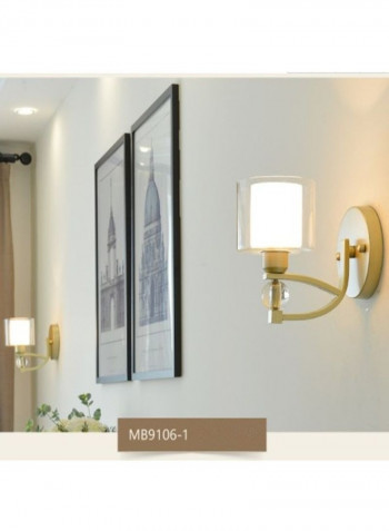 E27 LED Crystal Wall Lamp White