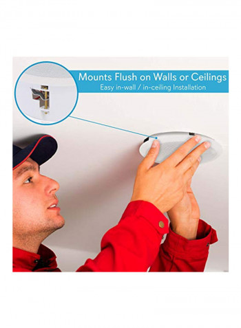 Ceiling Wall Mount Speaker PDICS82 White