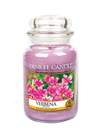 Scented Jar Candle Verbena