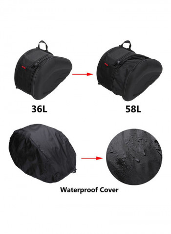 2-Piece Waterproof Helmet Bags