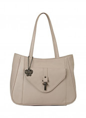 Polyester Blend Shoulder Bag BNS 0669CRM Off White