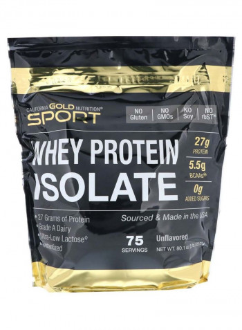 Unflavored Sport Isolate Whey Protein