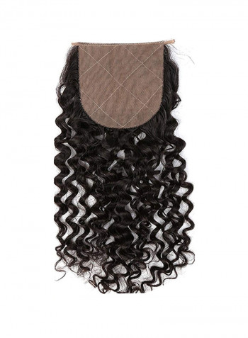 Deep Curly Wave Hair Wig Black 14inch