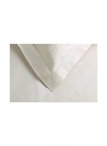 3-Piece Duvet Cover Set Ivory