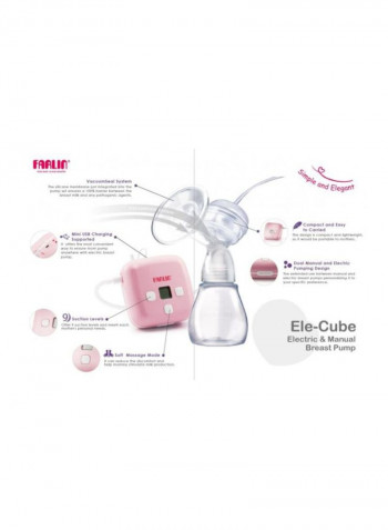 Ele-Cube Manual And Electric Breast Pump