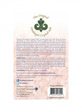 Original Himalayan Crystal Salt 1kg