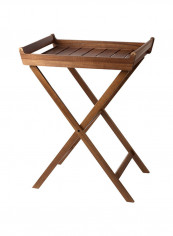 Artesano Original Tray With Stand Brown 57.3×40.5×8.5centimeter