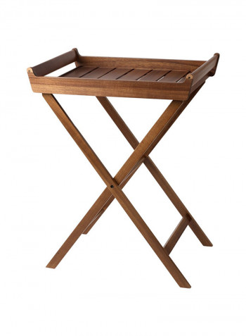 Artesano Original Tray With Stand Brown 57.3×40.5×8.5centimeter
