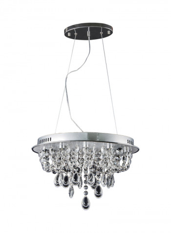 Modern Hanging Rain Drops Chandelier Lighting White