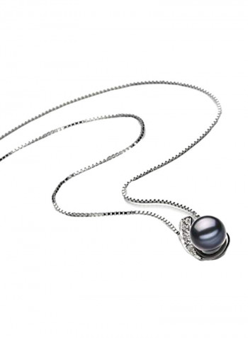 Sterling Silver Metal Pendant Necklace