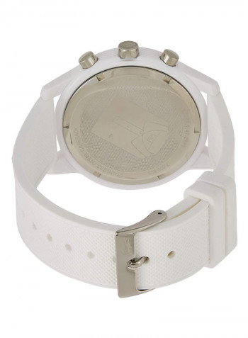 Men's Water Resistant Silicone Chronograph Watch 2010974