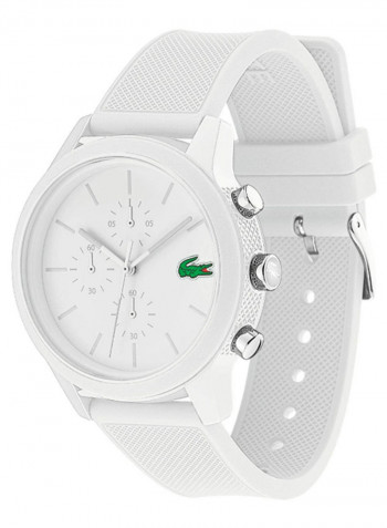 Men's Water Resistant Silicone Chronograph Watch 2010974