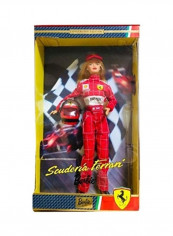 Barbie Scuderia Ferrari Collectible Doll 3x14inch