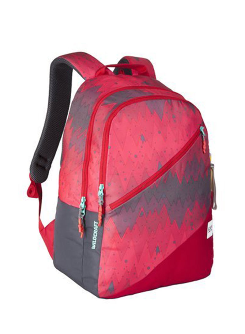 Polyester Blend 32 Liter Backpack 11658-Red Red
