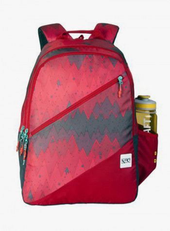 Polyester Blend 32 Liter Backpack 11658-Red Red
