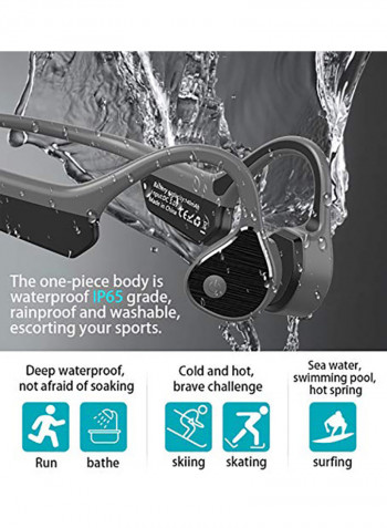 Bone Conduction Headphones Black