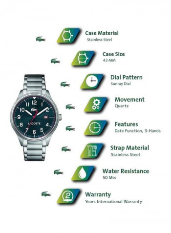 Men's Moon Water Resistant Analog Watch 2010900