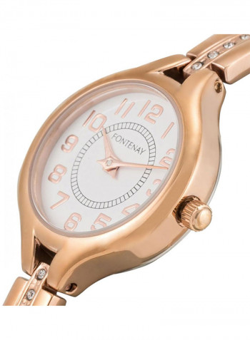 Women's Water Resistant Rose Gold Analog Watch 334QWPAMP