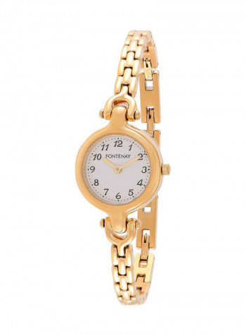 Women's Water Resistant Yellow Gold Plated Analog Watch GT2392BV
