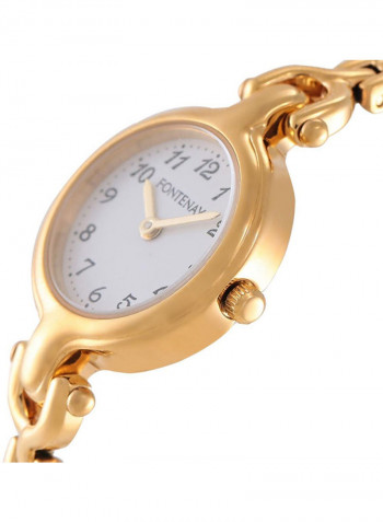Women's Water Resistant Yellow Gold Plated Analog Watch GT2392BV
