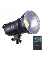 16 Channel Studio Photography LED Flash Light 11.7x24.2x10.7cm Black