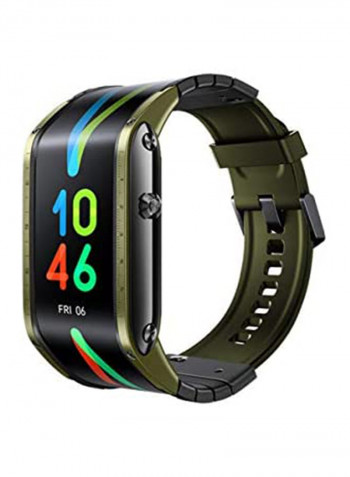 SmartWatch Flexible Amoled Display With eSIM Green