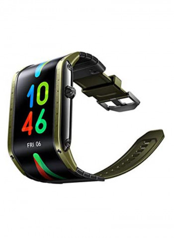 SmartWatch Flexible Amoled Display With eSIM Green
