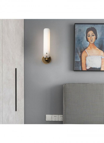 Single Head Wall Lamp White 50x30x20centimeter