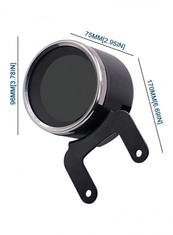 Tachometer Gauge Kit With Holder