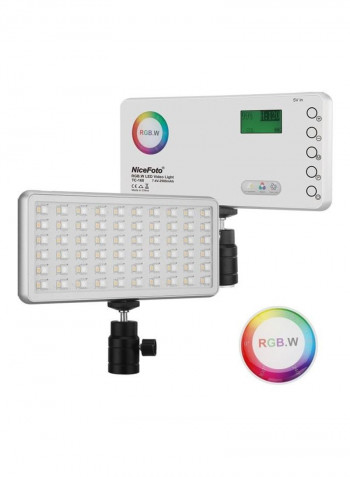 TC-168 Pocket Size Portable RGB LED Light Multicolour
