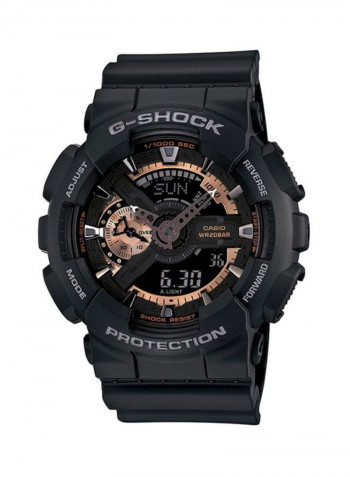 Men's Water Resistant Analog/Digital Watch GA-110RG-1A