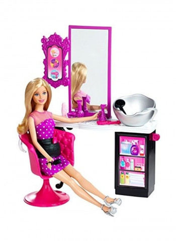 Malibu Ave Salon with Doll Playset