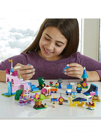 433-Piece Unikingdom Creative Brick BoxBuilding Kit 14.55x7.09x7.05inch
