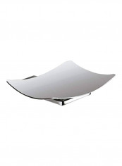 Wall Mounted Square Soap Dish Silver 5.4x5.7x1.3inch