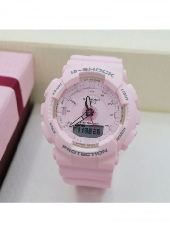 Women's Resin Band Analog/Digital Watch GMA-S130-4A