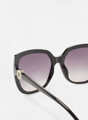 Women's UV Protection Butterfly Sunglasses - Lens Size: 56 mm