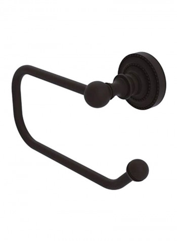 Dottingham Collection Toilet Paper Holder Black 7x7x2inch