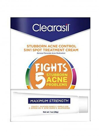 10-Piece 5 Fight Stubborn Acne Problem Mask 1ounce