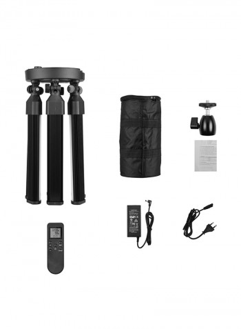 60W Tl-900S Digital Photography Star-Shaped Circle LED Light Tubes Black