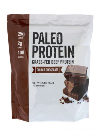 Paleo Protein Grass-Fed Beef Protein Dietary Supplement - Double Chocolate