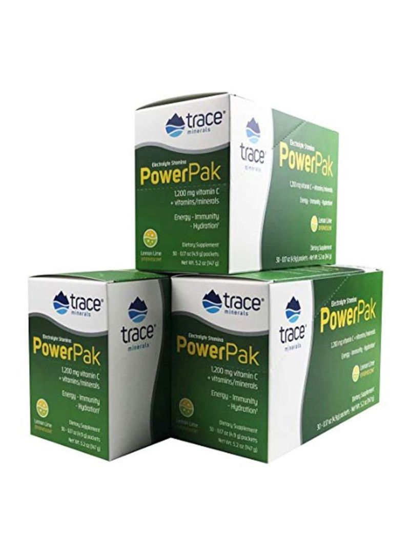 Pack Of 3 Power Pak Electrolyte Stamina 1200mg
