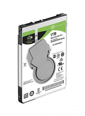SATA Internal Hard Disk Drive 1TB Silver