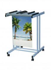 Top Loading Drawing Trolley CT-A1 Silver/Black 750x1000x660millimeter