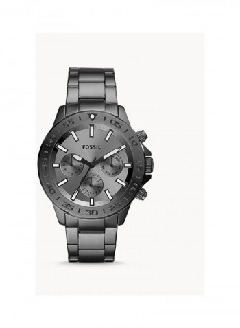 Men's Bannon Multifunction Smoke Stainless Steel Watch  BQ2491