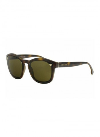 Women's Full Rim Square Sunglasses - Lens Size: 57 mm