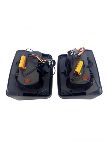 Pair Of 1 LED Tail Lights For Jeep Wrangler