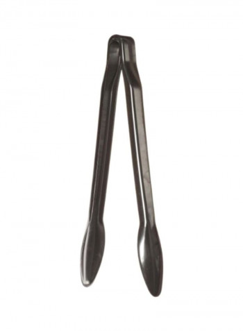 Plastic Serving Tong Black